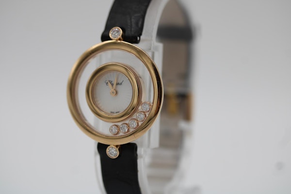 Chopard 4527 Inner & outer box 5 floating diamonds - image 7