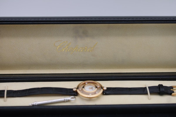 Chopard 4527 Inner & outer box 5 floating diamonds - image 3