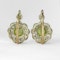 Peridot Diamond Cluster Earrings - Saddingtons Jewellery Stand 375 - image 3