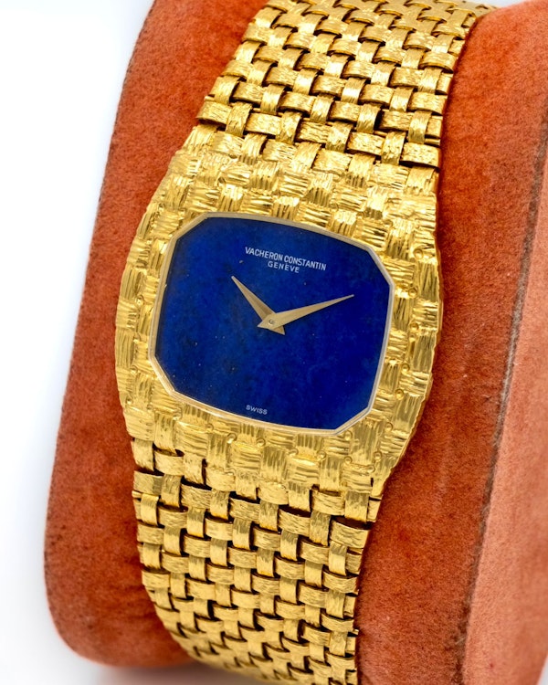 1973 Vacheron Constantin Lapis Lazuli Mesh Doll 2079 - image 4