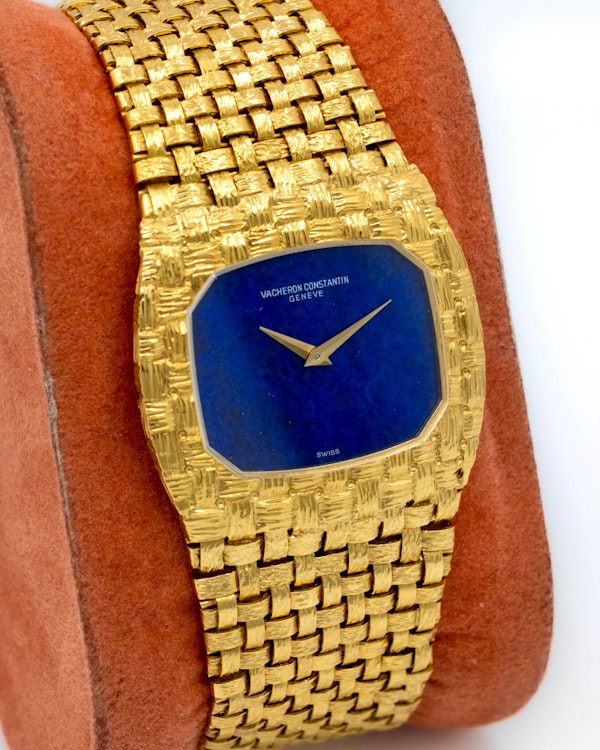 1973 Vacheron Constantin Lapis Lazuli Mesh Doll 2079 - image 5