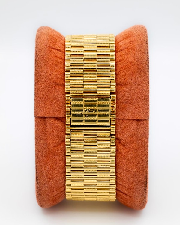 1980 Piaget Traditional ‘Bamboo’ 2131 Onyx & Pave Diamond - image 5