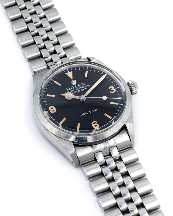 1971 Rolex Explorer 5500 Pumpkin Patina Matt Dial - image 7