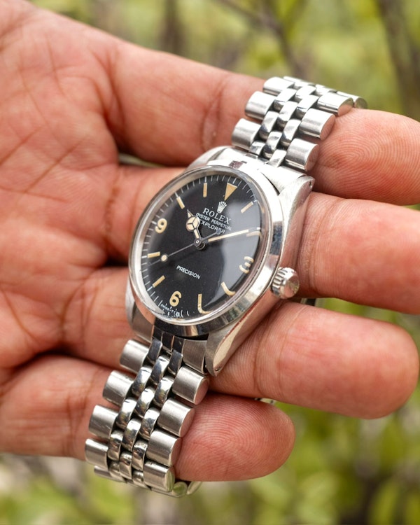 1971 Rolex Explorer 5500 Pumpkin Patina Matt Dial - image 2