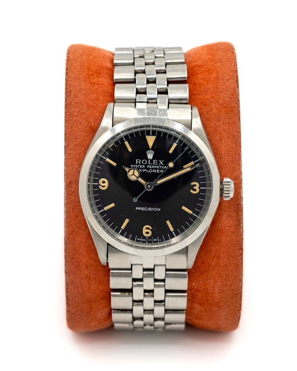 1971 Rolex Explorer 5500 Pumpkin Patina Matt Dial - image 3