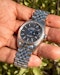 1968 Rolex Datejust 1601 Matt Black ‘Confetti’ Dial Pie-Pan - image 2