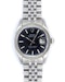 1968 Rolex Datejust 1601 Matt Black ‘Confetti’ Dial Pie-Pan - image 8