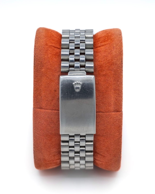 1968 Rolex Datejust 1601 Matt Black ‘Confetti’ Dial Pie-Pan - image 7