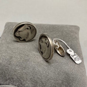 Georg Jensen Silver Cuff-links, SHAPIRO & Co since1979
