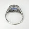 Antique 4ct Sapphire And Diamond Ring. Saddingtons Jewellery Stand 375 - image 3