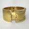 Large Victorian Etruscan 15ct Cuff - image 2
