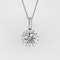 Diamond Halo Pendant 0.84ct - Saddingtons Jewellery Stand 375 - image 1