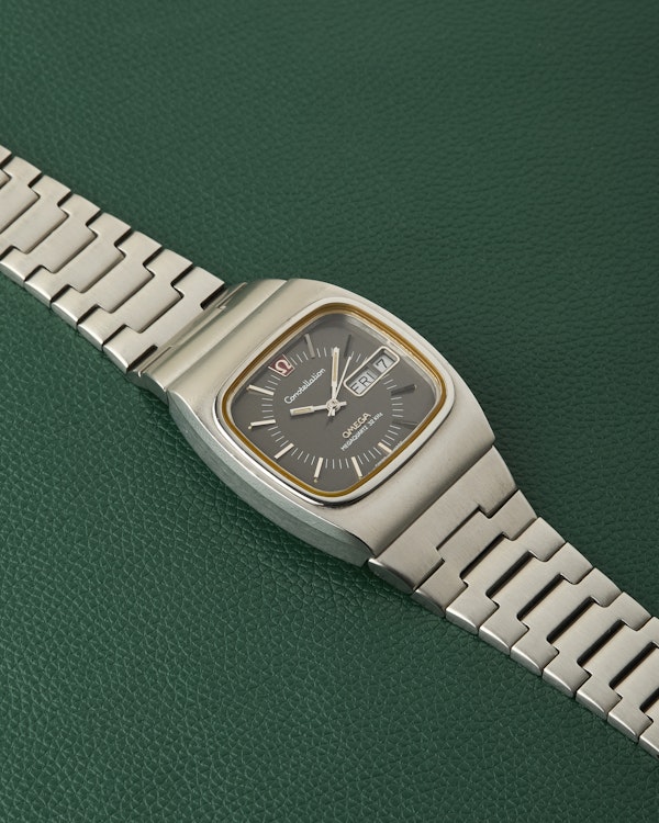 Omega Constellation Ref. 196.0016 Day-Date Slate Grey Dial Megaquartz 32 KHz - image 6