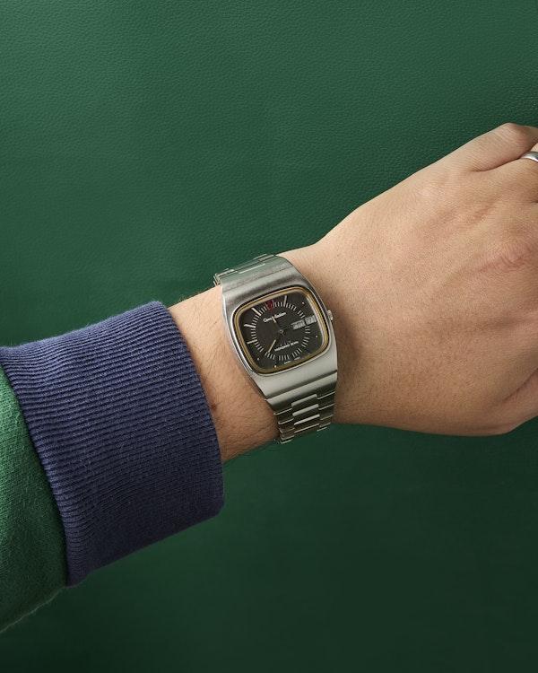 Omega Constellation Ref. 196.0016 Day-Date Slate Grey Dial Megaquartz 32 KHz - image 16