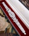 An exceptional example of an Architectural 18ct White Gold (tested), late Art Deco, 27 Carat Diamond Bracelet. Circa Late 1940's. - image 1