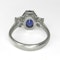 7.47ct Ceylon Sapphire Trilogy Ring - Saddingtons Jewellery Stand 375 - image 3