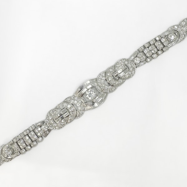 1940’s 15ct Diamond Bracelet - Saddingtons Jewellery Stand 375 - image 2