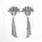 Art Deco Diamond Sunburst Earrings - Saddingtons Jewellery Stand 375 - image 3