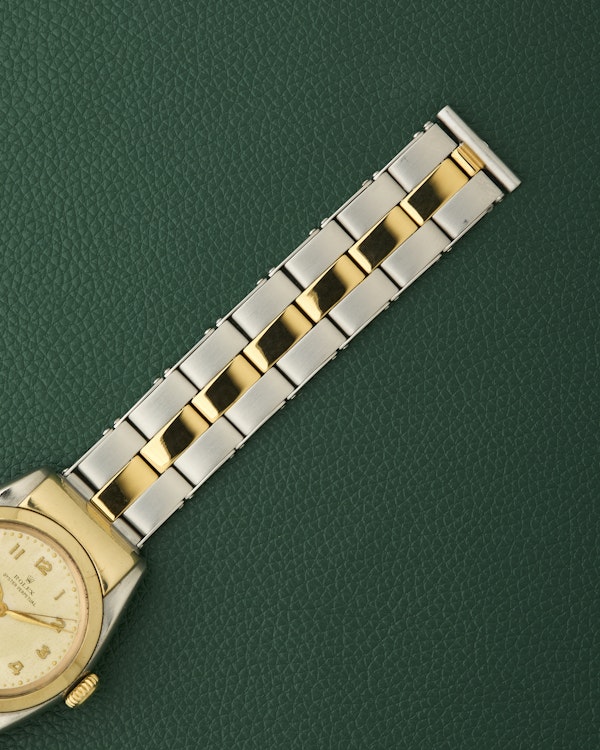 Rolex Ref.6064 Two Tone Oyster Perpetual Chronometer Hooded Bubbleback - image 13