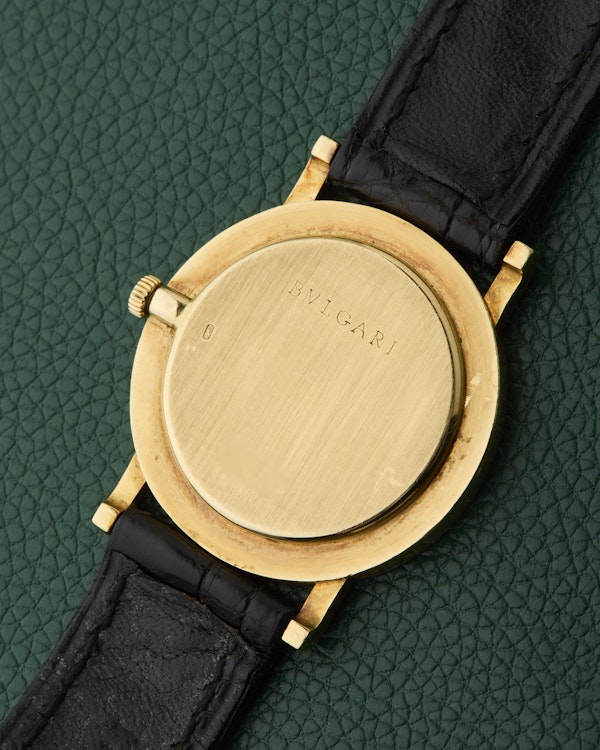 Bulgari Gerald Genta 18k Gold Signed Strap & Buckle - image 10