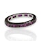 Timeless Burmese Ruby Full Eternity Ring - image 1