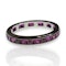 Timeless Burmese Ruby Full Eternity Ring - image 3
