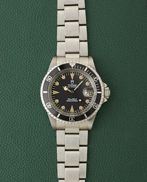 Tudor Ref.76100 Submariner Date Lollipop Hand Black Dial 1987