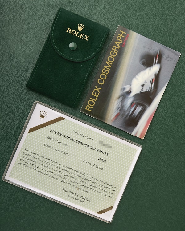 Rolex Ref.16520 Zenith Daytona Black Oyster Perpetual Box 1996 - image 13