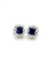 Sapphire & Diamond Earrings - image 4