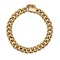 Antique French Diamond, Silver and Gold Curb Links Bracelet, Circa 1890 - image 6