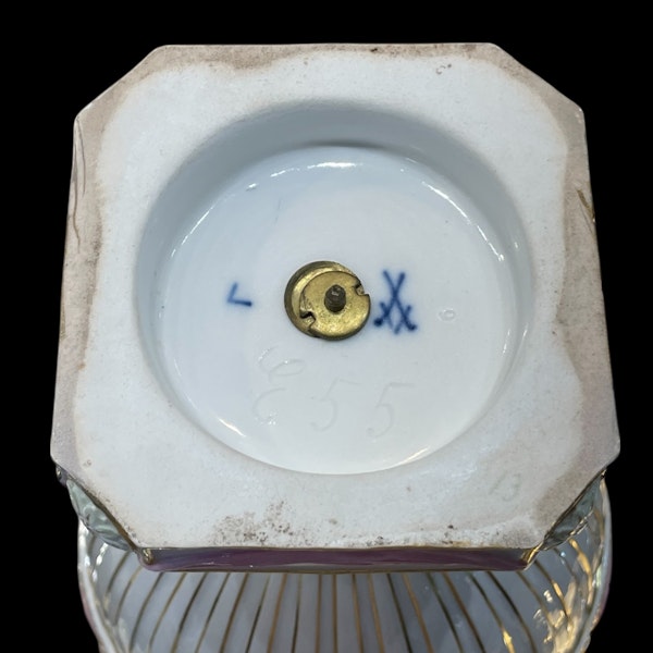 Meissen vase and cover - image 5