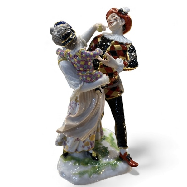 Meissen Commedia dell’arte group - image 3