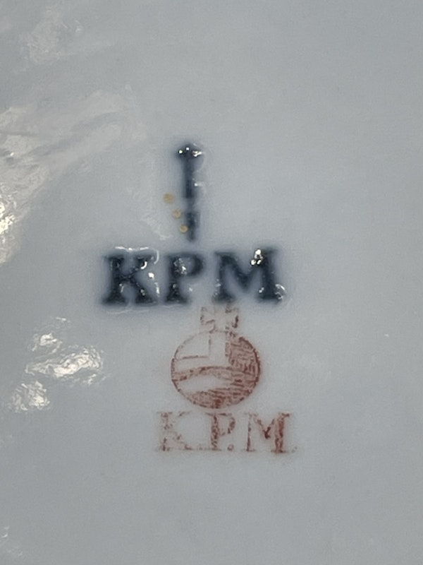 Berlin KPM cup and saucer - image 5