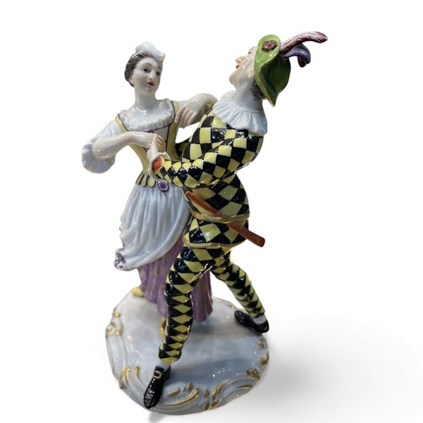 Meissen Commedia dell’arte group - image 3