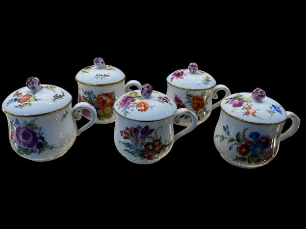 Marcolini Meissen custard cups - image 1