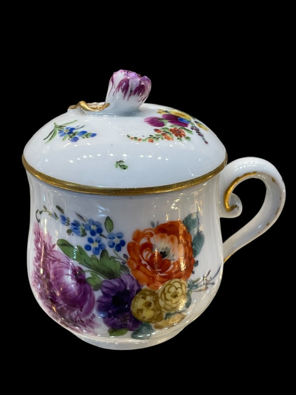 Marcolini Meissen custard cups - image 13