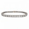 Art Deco Diamond and Platinum Line Bracelet, Circa 1925, 10.00 Carats - image 1