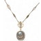 Art Nouveau Moonstone and Gold Necklace, Circa 1890 - image 6