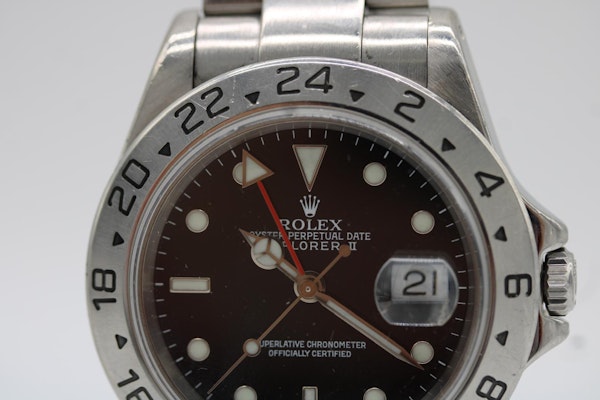 Rolex Explorer 16570 Black Dial (Services x 4 Complete full set 2001) - image 4