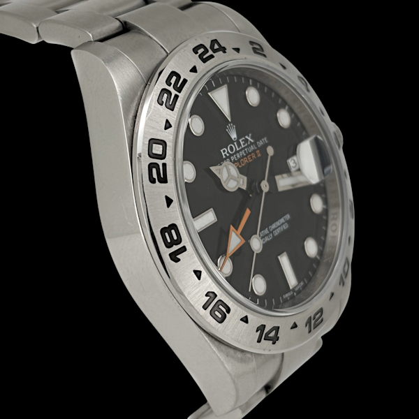 ROLEX EXPLORER II 216570 FULL SET 2014 BLACK DIAL G SERIES - image 3