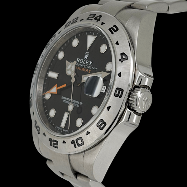 ROLEX EXPLORER II 216570 FULL SET 2014 BLACK DIAL G SERIES - image 2