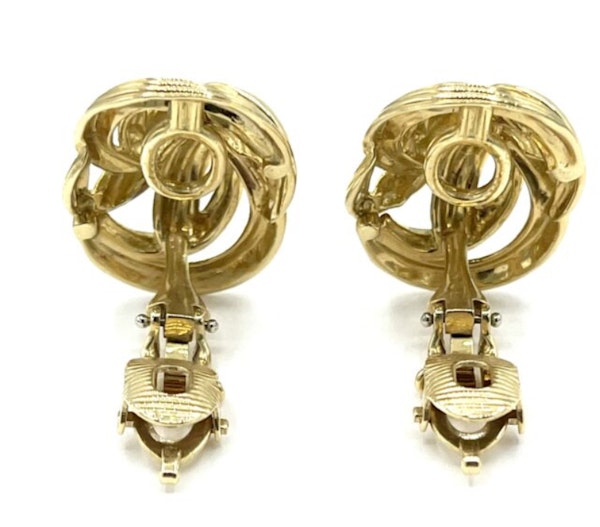Tiffany & Co 18k Gold Earrings - image 4