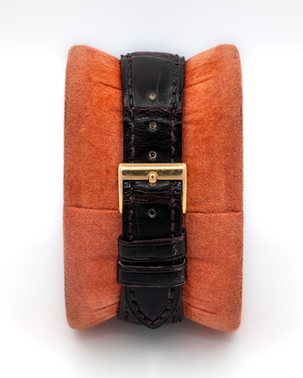 1929 Patek Philippe Tank Rare Enamel Sector Dial Art Deco - image 7