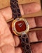 1972 Patek Philippe 4355 Red Jasper Stone Dial - Perfect Condition LNOS 27mm - image 1