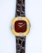 1972 Patek Philippe 4355 Red Jasper Stone Dial - Perfect Condition LNOS 27mm - image 7