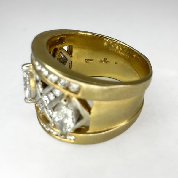 Vintage Alder Diamond Ring - Saddingtons Jewellery Stand 375 - image 4