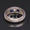 Art Deco Diamond Sapphire Platinum Ring at Deco&Vintage Ltd - image 6