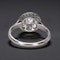 Art Deco French Diamond Platinum Ring - image 5