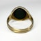 Bloodstone Heraldic Intaglio Signet Ring - Saddingtons Jewellery Stand 375 - image 3