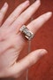 Art Deco Diamond 14ct Gold Ring at Deco&Vintage Ltd - image 2